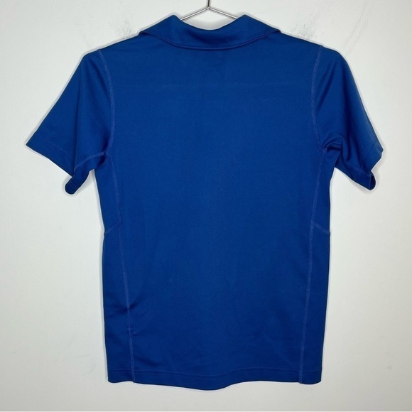 NIKE Tennis Collared Polo Golf Shirt Dri Fit Stripe Preppy - Picture 2 of 6